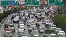 کاهش ۸.۳ درصدی تردد در محور‌های برون شهری نسبت به دیروز