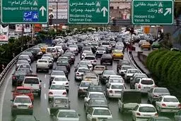 کاهش ۸.۳ درصدی تردد در محور‌های برون شهری نسبت به دیروز