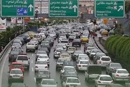 کاهش ۸.۳ درصدی تردد در محور‌های برون شهری نسبت به دیروز