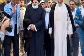 آیت الله رییسی صبح امروز به آبادان رفت