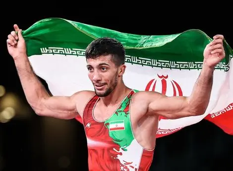 طلایی شدن محمدرضاگرایی در کشتی فرنگی