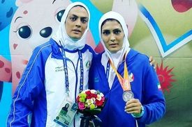 هدایت تیم ملی ووشو بانوان توسط خواهران منصوریان