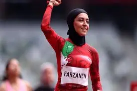 رکوردملی دو ۱۰۰متر بانوان توسط فرزانه نصیحی شکسته شد
