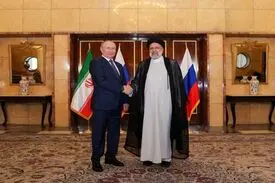 دیدار پوتین و رئیسی در تهران
