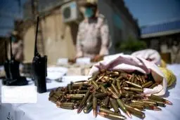 کشف ۵ قبضه اسلحه شکاری و ۹ هزار فشنگ جنگی در شادگان