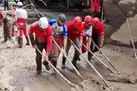 عملیات خارج کردن گل و لای امامزاده داود(ع) پایان یافت