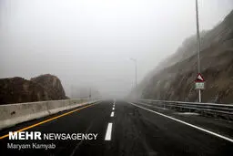 جاده چالوس و آزادراه تهران-شمال مسدود شد