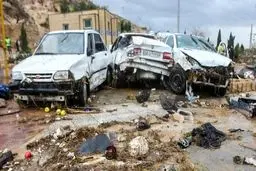 گزارش تصویری تکان دهنده از خسارت سیل شیراز