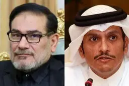 وزیر خارجه قطر به دیدار شمخانی می رود