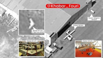 روس‌ها برای بررسی پهپادهای ایرانی دو بار به پایگاه هوایی کاشان رفتند