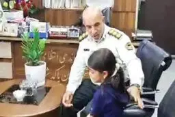 حرکت باورنکردنی زن و مرد جوان | مأموران پلیس فرشته نجات یکتا کوچولو شدند