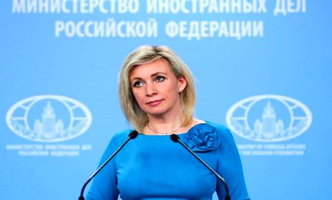 زاخارووا: اوکراین به گدایی عادت کرده است