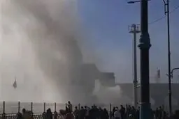 دود غلیظ امروز اطراف حرم مطهر رضوی در مشهد مقدس ناشی از چه بود؟