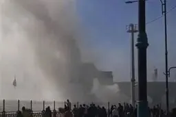 دود غلیظ امروز اطراف حرم مطهر رضوی در مشهد مقدس ناشی از چه بود؟