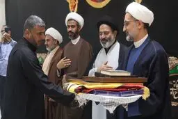 تجلیل از موکب داران عراقی توسط مسئولین ایرانی