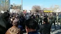 تجمع اعتراضی در خیابان حجاب تهران