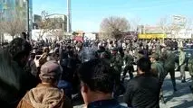 تجمع اعتراضی در خیابان حجاب تهران