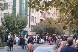 تجمعات پراکنده در برخی نقاط تهران