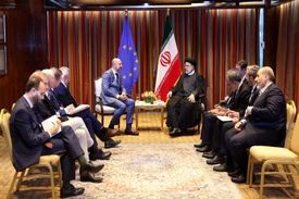 دیدار رئیسی با رئیس شورای اروپا