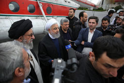 روحانی پس از بازدید از مناطق سیل‌زده: خواسته‌های مردم به‌حق و بجا است