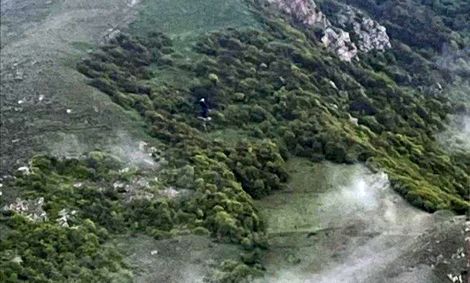 امدادگران به محل بالگرد سانحه‌دیده حامل رئیس جمهور رسیدند