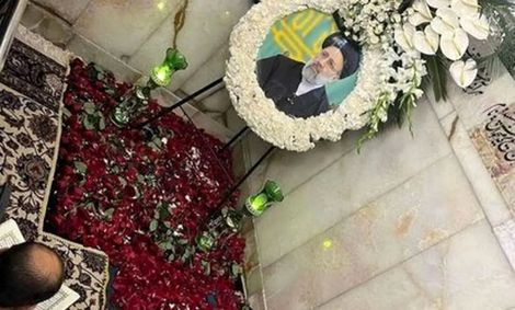 پیکر رئیسی به خاک سپرده شد