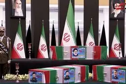 سران و مقامات ۶۸ کشور به رئیس جمهور فقید و هیئت همراهش ادای احترام کردند