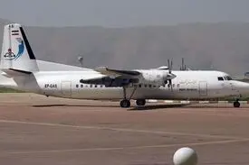 فرود اضطراری فوکر ۱۰۰ در فرودگاه اردبیل