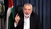 هنیه: اشغالگران در توهم به سر می‌برند/ملت ما هرگز تسلیم نمی‌شود