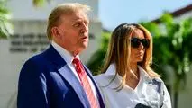 غیبت سوال برانگیز ملانیا در کارزار انتخاباتی و دادگاه‌های ترامپ