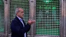 مسعود پزشکیان سخنران مراسم شب عاشورای حرم امام خمینی