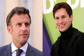 سکوت ماکرون درباره بازداشت دوروف شکست
