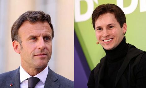 سکوت ماکرون درباره بازداشت دوروف شکست