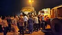 تصادف اتوبوس زائران پاکستانی با تریلی در زاهدان ۵۰ مصدوم برجای گذاشت
