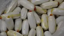 یک کیلو و ۶۳۰ گرم مواد مخدر در معده دو مسافر