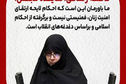 لایحه ارتقای امنیت زنان برگرفته از احکام اسلامی است