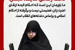 لایحه ارتقای امنیت زنان برگرفته از احکام اسلامی است