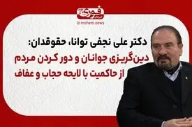 دین‌گریزی جوانان و دور کردن مردم از حاکمیت با لایحه حجاب و عفاف