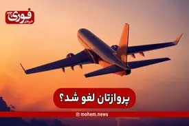 پروازتان لغو شد؟