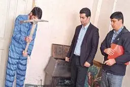 زنم گفت ما نامحرم هستیم، با کلنگ کشتمش