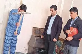 زنم گفت ما نامحرم هستیم، با کلنگ کشتمش