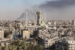 کارکنان بخش اجرایی حلب با تروریست‌ها همکاری نکردند