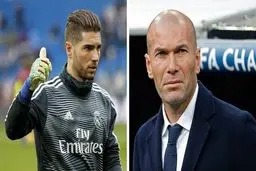 چرا زیدان پسرش را درون دروازه رئال مادرید قرار داد؟