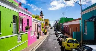 رنگی ترین محله دنیا + عکس
