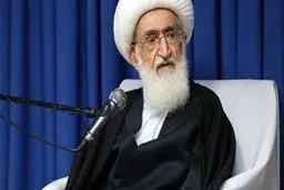 آیت‌الله نوری همدانی: سیل یک امتحان الهی است