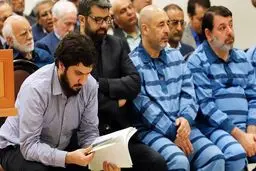 دادگاه رسیدگی به اتهامات داماد وزیر کار و ۳۰ متهم بانک سرمایه + عکس