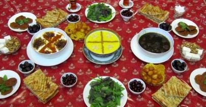 در افطار یکجاخوری نکنید