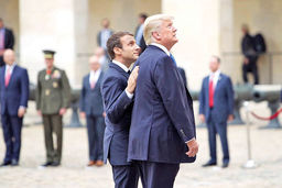 مکرون ۳ هدف ترامپ را لو داد