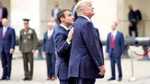 مکرون ۳ هدف ترامپ را لو داد