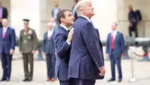 مکرون ۳ هدف ترامپ را لو داد
